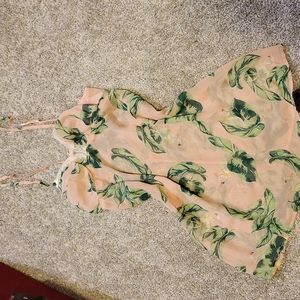 Flamingo nightie camisole slip lingerie